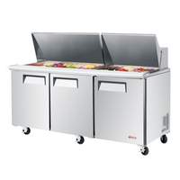 Turbo Air E-Line 72" Refrigerated Sandwich Prep Unit - EST-72-N