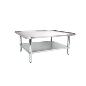 Falcon Food Service 24in x 24in Heavy Duty Stainless Equipment Stand with 2in Edges - ESS-2424-304HD 
