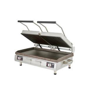 Star Pro-Max 2.0® Panini Grill w/ Grooved Top & Smooth Bottom - PSC28IGT