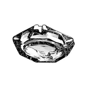Anchor Hocking 3-5/8in Clear Square Glass Ash Tray - 3dz - 143U 