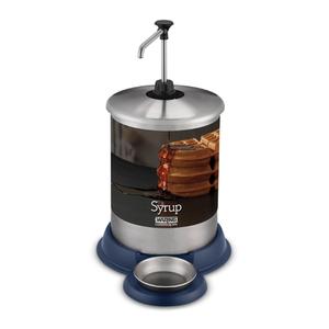 Waring 1 Gallon Stainless Steel Syrup Dispenser w/ Ergonomic Handle - WSD1G