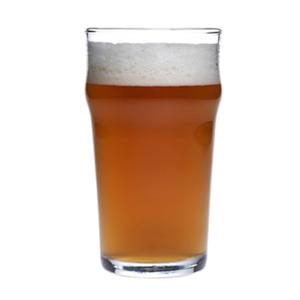 Anchor Hocking 20 oz Clear Rim Tempered English Pub Beer Glass - 1 Doz - 90244