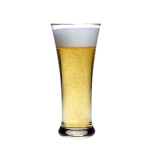 Anchor Hocking 12 oz Clear Rim Tempered Flared Pilsner Beer Glass - 1 Doz - 90245