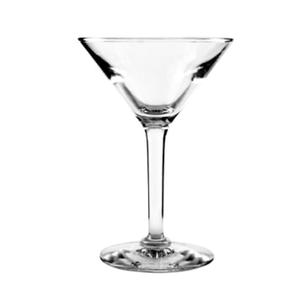 Anchor Hocking 4.5oz Clear Stemmed Cocktail / Martini Glass - 3dz - H037524 