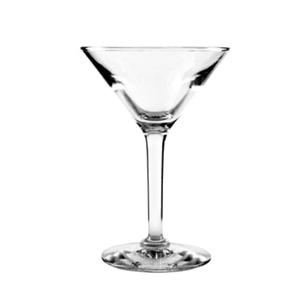Anchor Hocking 10 oz Clear Stemmed Ashbury Martini Glass - 1 Doz - H037525