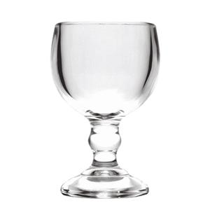 Anchor Hocking 20 oz Clear Glass Footed Weiss Goblet - 1 Doz - 07767