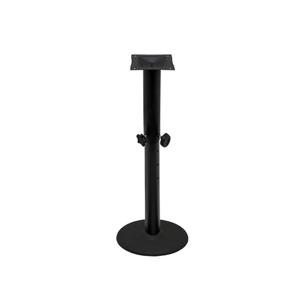 Oak Street Manufacturing 18in Disc Table Base with 3in Diameter Adjustable Height Column - B18DISC-ADJ 