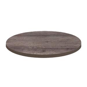 Oak Street Manufacturing Urban 24" Diameter Round Table Top - Weathered Barnwood - UB24R-WB