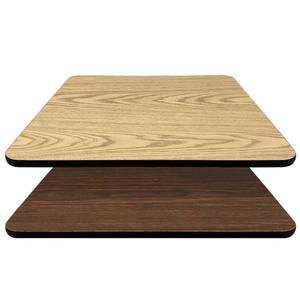Oak Street Manufacturing Reversible 30in x 30in Square Melamine Table Top - OW3030 