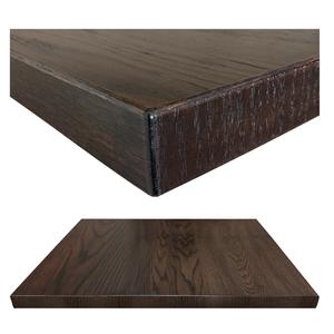 Oak Street Manufacturing Woodland 24" x 30" Rectangular Wood Table Top - Dark Walnut - WDL2430-DW
