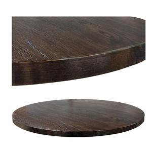 Oak Street Manufacturing Woodland 36in Circular Wood Table Top - Dark Walnut - WDL36R-DW 