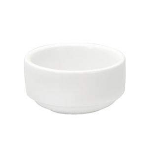 Oneida Buffalo Bright White Ware 1.5oz Mini Porcelain Ramekin - 6dz - F8010000610M 