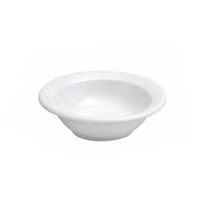 Oneida Buffalo Bright White 4.5 oz Porcelain Fruit Bowl - 3 Doz - F8000000710