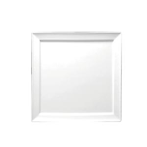 Oneida Buffalo Bright White 10Â¼" Porcelain Square Plate - 1dz - F8010000151S 