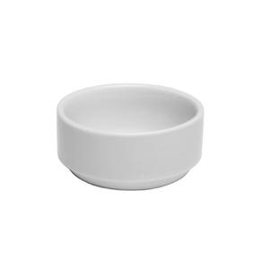 Oneida Buffalo Bright White 3.5 oz Smooth Porcelain Ramekin - 3 Doz - F8000000613