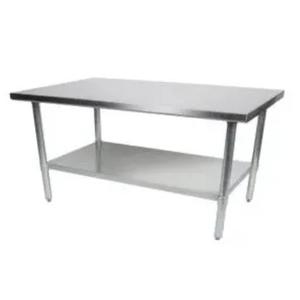 Falcon Food Service 48in x 24in Deluxe 18 Gauge All Stainless Steel Work Table - WT-2448-SSU 