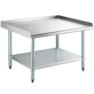 Falcon Food Service 36" x 30" 18 Gauge Stainless Steel Equipment Stand - ES-3036