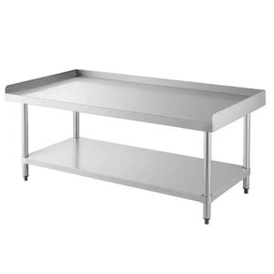 Falcon Food Service 72in x 30in 18 Gauge Stainless Steel Equipment Stand - ES-3072 