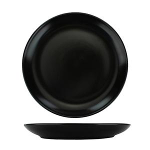 International Tableware, Inc Torino Matte Black 7-1/2in Porcelain Coupe Plate - 3dz - TN-307-MB 