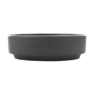 International Tableware, Inc Torino Matte Grey 2oz Porcelain Coupe Sauce Dish - 4dz - TN-4-MG 