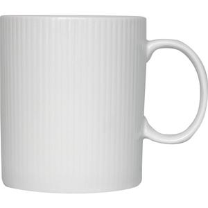 International Tableware, Inc Sunburst Bright White 11 oz Ceramic Delaware Mug - 1 Doz - 87168-SB