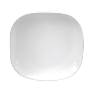Oneida Buffalo Cream White Ware 10.5in Square Porcelain Plate -1dz - F9000000151S 