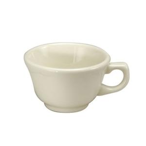 Oneida Caprice Buffalo Cream White 7.25 oz Porcelain Cup - 3 Doz - F1560000520