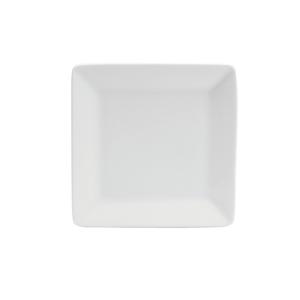 Oneida Botticelli Bright White 9.88" Porcelain Square Plate - 1 Doz - R4570000147S
