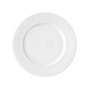 Oneida Current Warm White 12" Porcelain Plate - 1 Doz - L5600000163