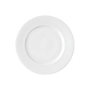 Oneida Current Warm White 8.25" Diameter Porcelain Plate - 2 Doz - L5600000133
