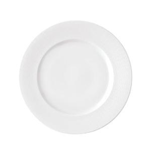 Oneida Current Warm White 9" Diameter Porcelain Plate - 2 Doz - L5600000139W