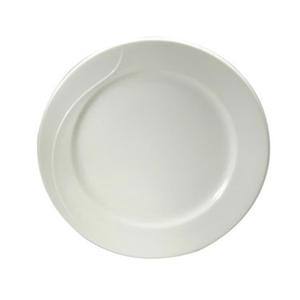 Oneida Eclipse Bone White 11Â¼" Diameter Porcelain Plate - 1dz - F1100000157 