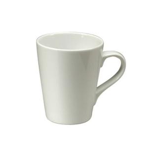 Oneida Fusion Bright White 14 oz. 4.875 Porcelain Mug - 3 Doz - R4020000563