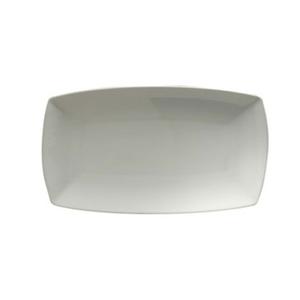 Oneida 12.625" x 7.5" Bright White Porcelain Platter - 1 Doz - R4020000372