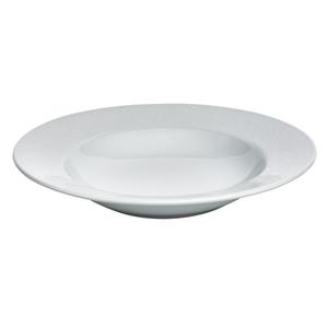 Oneida Ivy Flourish Bright White 24 oz Porcelain Pasta Bowl - 1 Doz - L5803050790