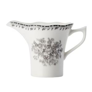 Oneida Lancaster Garden Warm White 6 oz. Porcelain Creamer - 3 Doz - L6703068807