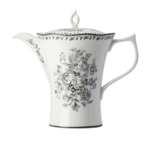 Oneida Lancaster Warm White 12 oz Porcelain Teapot - 1 Doz - L6703068860