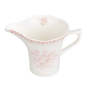 Oneida Lancaster Garden Warm White 6 oz. Porcelain Creamer - 3 Doz - L6703052807