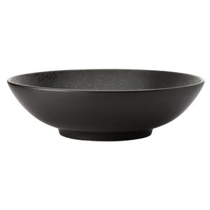 Oneida Luzerner Lava 45oz Black Porcelain Dinner Bowl - 1dz - L6500000751 