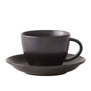 Oneida Luzerne Lava Black 6oz Porcelain Teacup - 2dz - L6500000530 