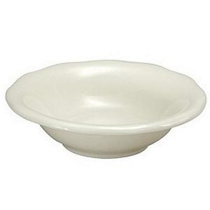 Oneida Manhattan Cream White 4.5 oz Porcelain Fruit Bowl - 3 Doz - F1560013710