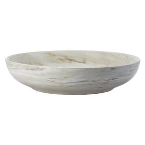 Oneida Luzerne Marble 48 oz. Porcelain Coupe Dinner Bowl - 1 Doz - L6200000753