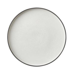 Oneida Moira Dusted White 6.25in Diameter Stoneware Plate - 33dz - MO2701016DW 