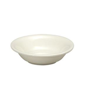 Oneida Niagara Cream White Porcelain 5 oz. Fruit Bowl - 3 Doz - F1500001711