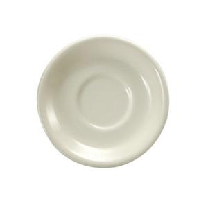 Oneida Niagara Cream White 6.13" Twice Fired Saucer -3 Doz - F1500001500
