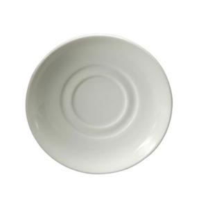 Oneida Royale Bright White 5.75" Porcelain Saucer - 3 Doz - R4220000500