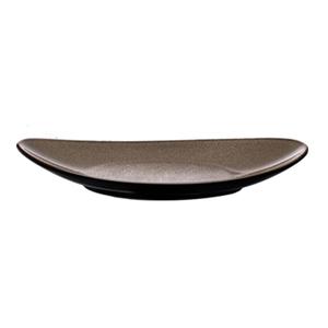 Oneida Rustic Chestnut Porcelain 7.25" Two-Tone Oval Plate - 3 Doz - L6753059324