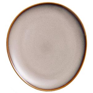 Oneida Rustic Sama Porcelain 9" Oval Coupe Plate - 2 Doz - L6753066342