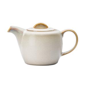 Oneida Rustic Sama 14 oz. Two-Tone Porcelain Teapot - 1 Doz - L6753066860