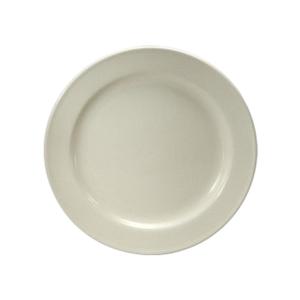 Oneida Shape 2000 Cream White 7.5" Porcelain Dinner Plate - 3 Doz - F1600000127